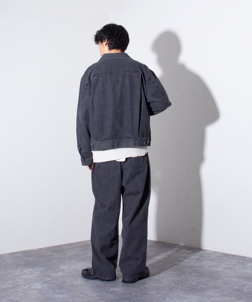 GEVACO（ゲバコ）の「【GEVACO/ゲバコ】10oz デニムイージーワイドパンツ（デニムパンツ・メンズ・インディゴブルー/ブラック・M/L）」の21枚目の写真