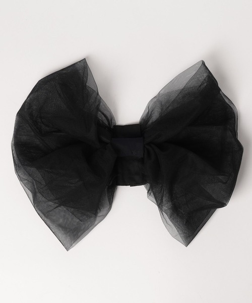 yuw(ユウ)の「チュールリボンベルト 146828(ベルト・レディース・ホワイト/ブラック・FREE)」の6枚目の写真