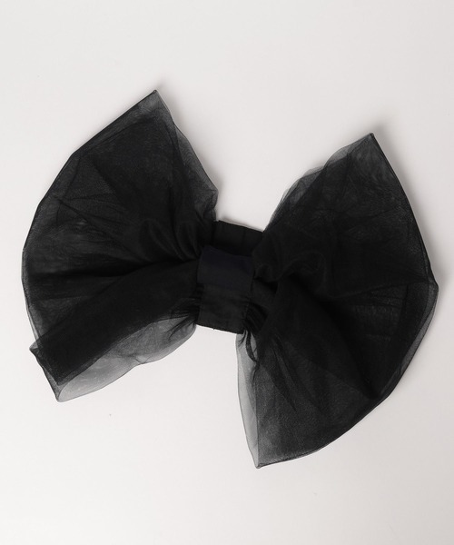 yuw(ユウ)の「チュールリボンベルト 146828(ベルト・レディース・ホワイト/ブラック・FREE)」の11枚目の写真