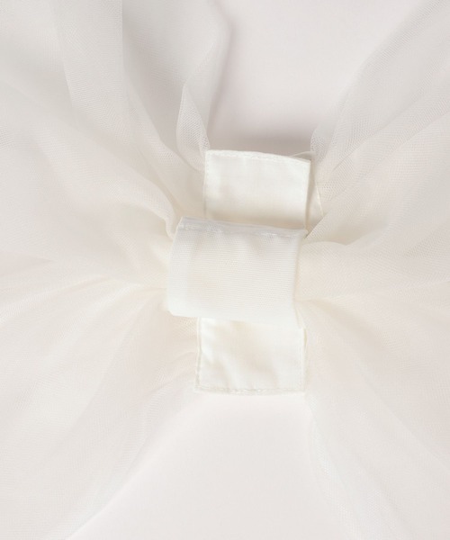 yuw(ユウ)の「チュールリボンベルト 146828(ベルト・レディース・ホワイト/ブラック・FREE)」の15枚目の写真