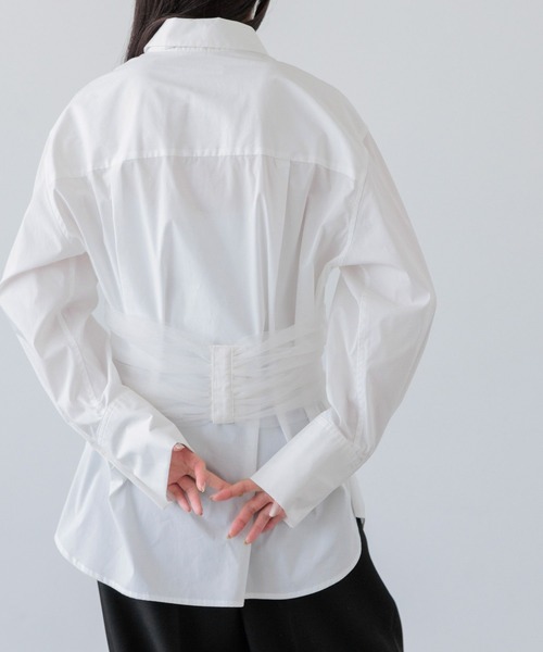 yuw(ユウ)の「チュールリボンベルト 146828(ベルト・レディース・ホワイト/ブラック・FREE)」の20枚目の写真