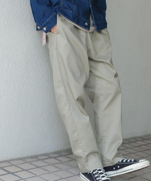 ITEMS URBANRESEARCH（アイテムズ アーバンリサーチ）の「ハイストレッチ リラックスパンツ（その他パンツ・メンズ・ブラック/カーキ/インディゴブルー/ベージュ・MEDIUM/SMALL/LARGE）」の5枚目の写真