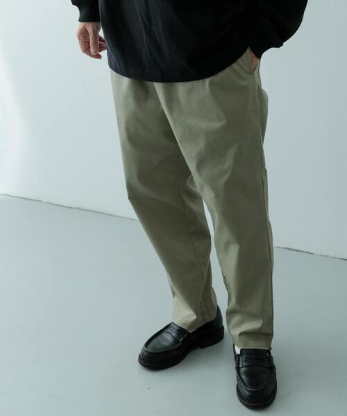 ITEMS URBANRESEARCH（アイテムズ アーバンリサーチ）の「ハイストレッチ リラックスパンツ（その他パンツ・メンズ・ブラック/カーキ/インディゴブルー/ベージュ・MEDIUM/SMALL/LARGE）」の8枚目の写真