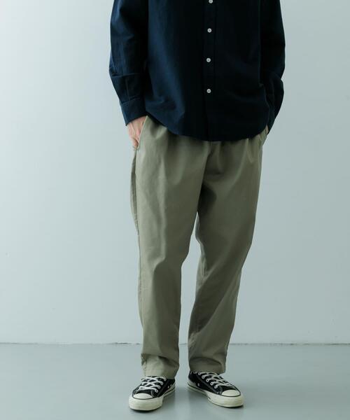ITEMS URBANRESEARCH（アイテムズ アーバンリサーチ）の「ハイストレッチ リラックスパンツ（その他パンツ・メンズ・ブラック/カーキ/インディゴブルー/ベージュ・MEDIUM/SMALL/LARGE）」の8枚目の写真