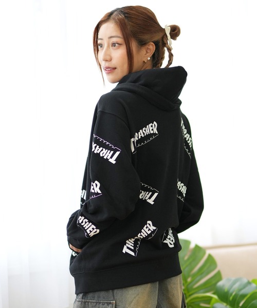 theGazettE THRASHER コラボ パーカー theGazettE THRASHER コラボ パーカー theGazettE THRASHER コラボ