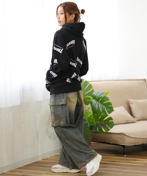 セール】【ムラサキスポーツ限定】THRASHER/スラッシャー ジップアップ