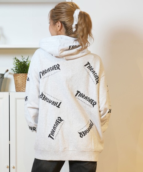 セール】【ムラサキスポーツ限定】THRASHER/スラッシャー ジップ