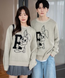 WEGO/ジャガードグラフィックプルオーバー