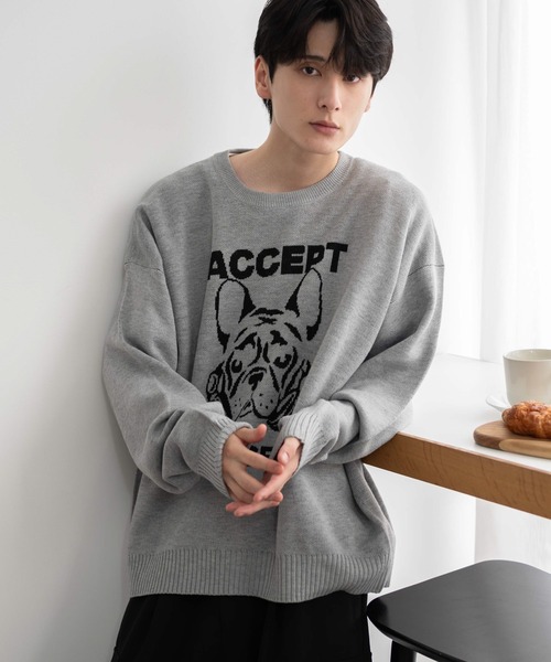 正規品♡ハロウィン♡クロネコジャガードプルオーバー♡グレー gelato pique｜【HALLOWEEN】CATジャガードプルオーバー | Rakuten