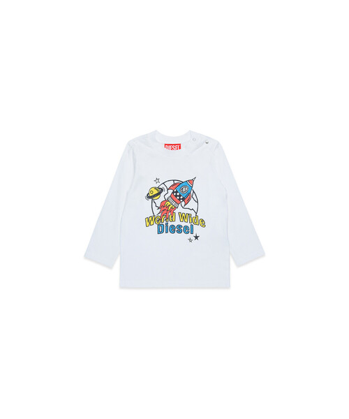 【セール】ベビー Tシャツ 長袖 グラフィック(Tシャツ/カットソー)|DIESEL(ディーゼル)