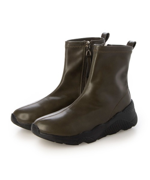 軽量スニーカーショートブーツ（ブーツ）｜noyau（ノヤウ）