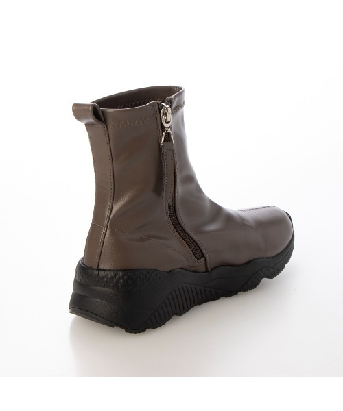 noyau(ノヤウ)の「軽量スニーカーショートブーツ(ブーツ・レディース・ブラック/グレー/カーキ/ブラック系その他6・LL/S/M/L)」の6枚目の写真