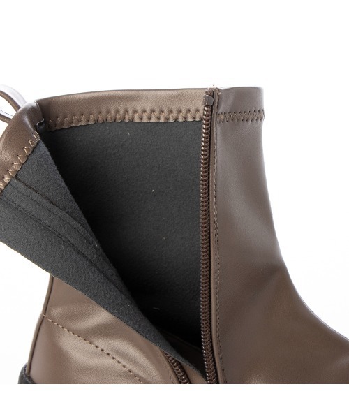 noyau(ノヤウ)の「軽量スニーカーショートブーツ(ブーツ・レディース・ブラック/グレー/カーキ/ブラック系その他6・LL/S/M/L)」の10枚目の写真