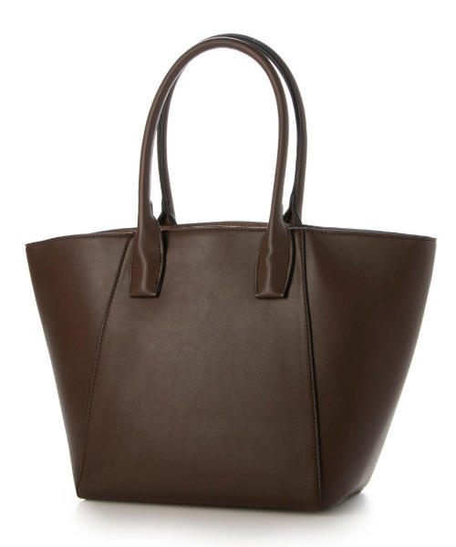 cache cache(カシュ カシュ)の「カシュカシュ cachecache / A4ヒネリ飾り金具2wayトートバッグ(トートバッグ・レディース・ブラック/アイボリー/チョコ・FREE)」の19枚目の写真