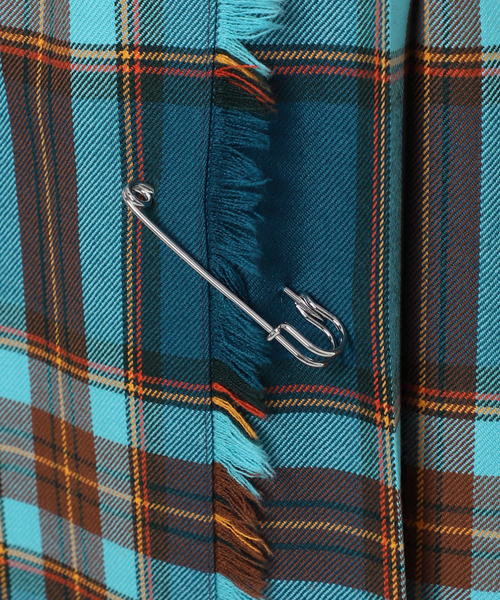 La TOTALITE(ラトータリテ)の「【O'NEIL OF DUBLIN/オニールオブダブリン】イージーキルトプリーツスカート(スカート・レディース・ブラウン/グリーン/ブルー系その他・SMALL/MEDIUM)」の17枚目の写真