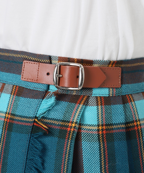 La TOTALITE(ラトータリテ)の「【O'NEIL OF DUBLIN/オニールオブダブリン】イージーキルトプリーツスカート(スカート・レディース・ブラウン/グリーン/ブルー系その他・SMALL/MEDIUM)」の20枚目の写真