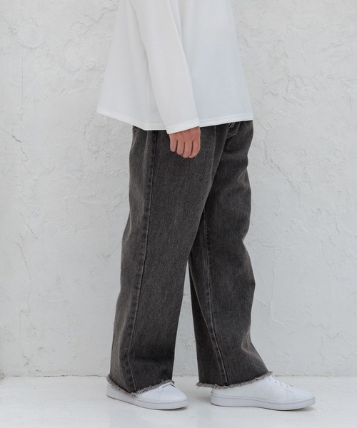 LAKOLE(ラコレ)の「カットオフデニムパンツ / 140353(デニムパンツ・メンズ・グレー/ブラック/インディゴブルー・LARGE/SMALL/MEDIUM)」の3枚目の写真