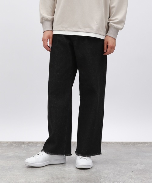 LAKOLE(ラコレ)の「カットオフデニムパンツ / 140353(デニムパンツ・メンズ・グレー/ブラック/インディゴブルー・LARGE/SMALL/MEDIUM)」の10枚目の写真