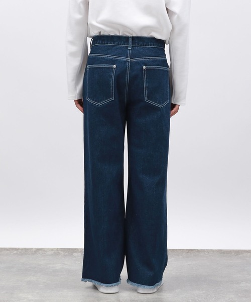 LAKOLE(ラコレ)の「カットオフデニムパンツ / 140353(デニムパンツ・メンズ・グレー/ブラック/インディゴブルー・LARGE/SMALL/MEDIUM)」の18枚目の写真