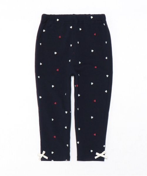 petit main（プティマイン）の「【プティプラ】GIRLS10分丈レギンス（レギンス/スパッツ・キッズ・マルチ/ブラック/オフホワイト/ピンク/キナリ/ネイビー/モカ・90cm/100cm/110cm/120cm/130cm/80ｃｍ）」の13枚目の写真