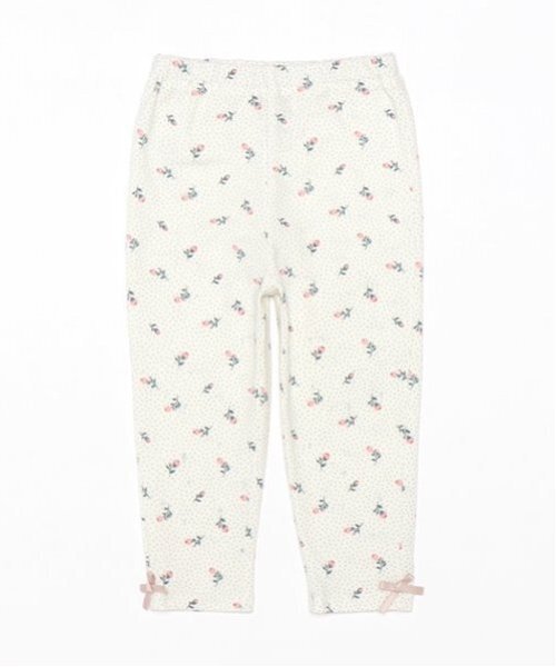 petit main（プティマイン）の「【プティプラ】GIRLS10分丈レギンス（レギンス/スパッツ・キッズ・マルチ/ブラック/オフホワイト/ピンク/キナリ/ネイビー/モカ・90cm/100cm/110cm/120cm/130cm/80ｃｍ）」の14枚目の写真