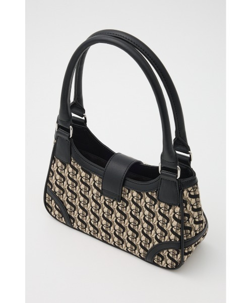 SLY（スライ）の「MONOGRAM JQ BELTED BAG モノグラム ジャガード ベルテッド バッグ（ショルダーバッグ・レディース・ブラック/ホワイト・FREE）」の17枚目の写真