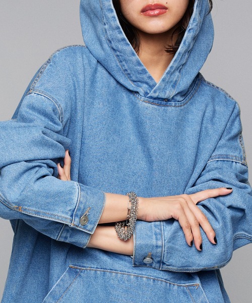 Narcissus(ナルシス)の「【Narcissus】ミックスモードブレス(ブレスレット・レディース・シルバー・FREE)」の4枚目の写真