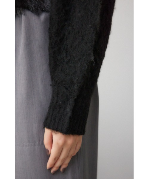 AZUL by moussy（アズールバイマウジー）の「グラデーションシャギーニットカーディガン（カーディガン/ボレロ・レディース・ブラウン系その他/グレー系その他/ブラック系その他・SMALL/MEDIUM）」の12枚目の写真