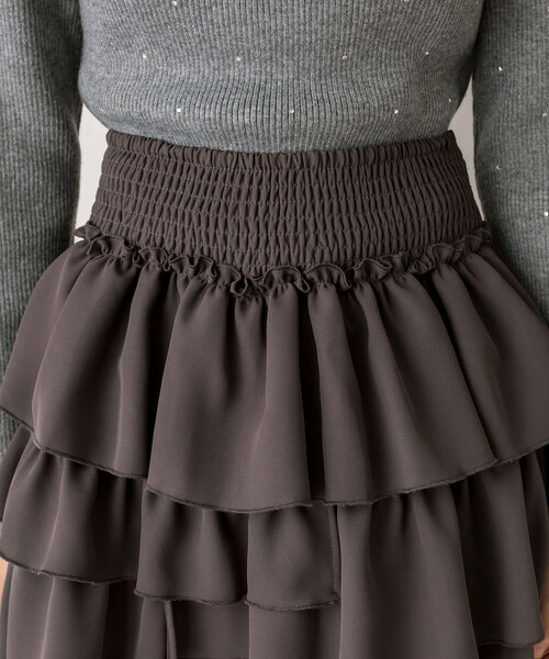 セール】フリルミニティアードスカート（スカート）｜OLIVE des OLIVE