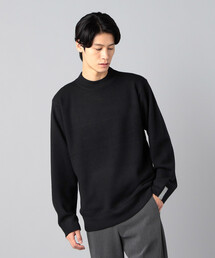 COMME CA MEN（コムサメン）の「天竺×裏目切り替え強縮 クルーネックニット（ニット/セーター）」
