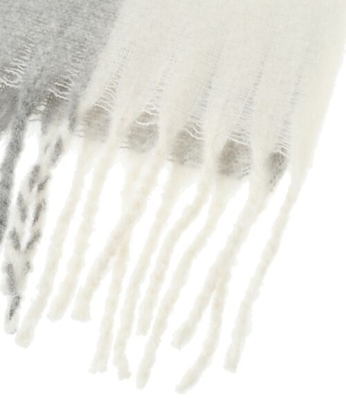 AMERICAN HOLIC(アメリカンホリック)の「シャギーチェックBIGマフラー(マフラー・レディース・グレー/ブルー/イエロー/ピンク・FREE)」の18枚目の写真