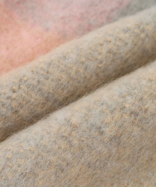 AMERICAN HOLIC(アメリカンホリック)の「シャギーチェックBIGマフラー(マフラー・レディース・グレー/ブルー/イエロー/ピンク・FREE)」の21枚目の写真