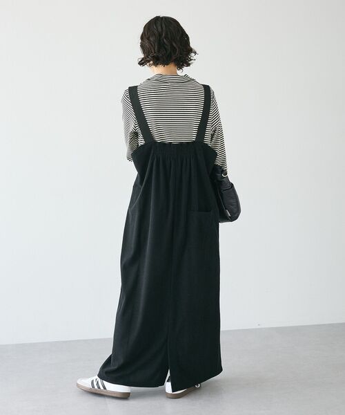 CRAFT STANDARD BOUTIQUE(クラフトスタンダードブティック)の「カットコーデュロイジャンスカ(ジャンパースカート・レディース・チャコールグレー/モカ/ブラック・FREE)」の22枚目の写真