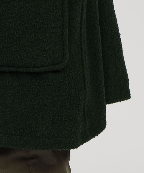 TOMORROWLAND （トゥモローランド）の「■【別注】GLOVERALL MONTY ナッピングウール ダッフルコート（ダッフルコート・メンズ・カーキ/ブラック/ブラウン・M/S）」の11枚目の写真