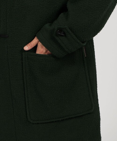 TOMORROWLAND （トゥモローランド）の「■【別注】GLOVERALL MONTY ナッピングウール ダッフルコート（ダッフルコート・メンズ・カーキ/ブラック/ブラウン・M/S）」の12枚目の写真