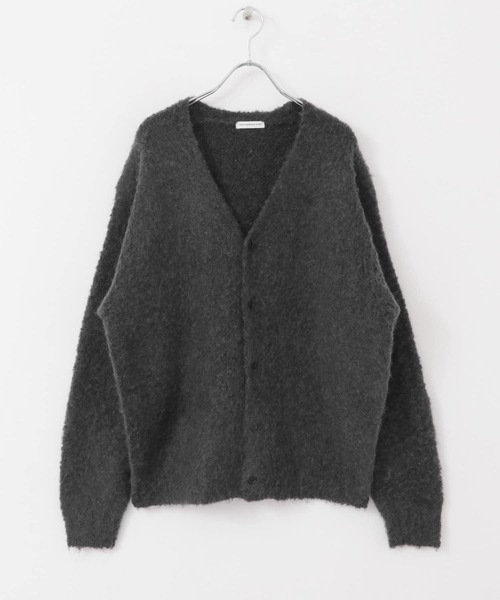 URBAN RESEARCH DOORS（アーバンリサーチドアーズ）の「MIXカラー ヘアリーニットカーディガン（カーディガン/ボレロ・メンズ・ブルー/チャコールグレー/ブラウン・MEDIUM/LARGE）」の14枚目の写真