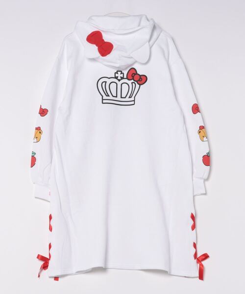 sanrio(サンリオ)の「親子お揃い サンリオ なりきるレースアップ 裏起毛ワンピース 9995A(ワンピース・レディース・ブラック/その他24/その他25/ライトブルー・F)」の16枚目の写真