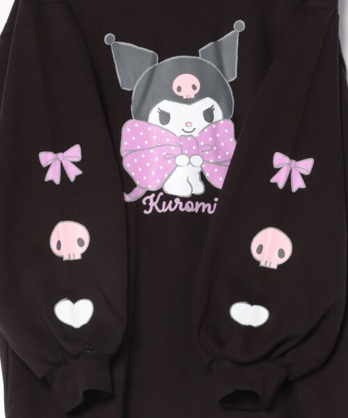 sanrio(サンリオ)の「親子お揃い サンリオ なりきるレースアップ 裏起毛ワンピース 9995A(ワンピース・レディース・ブラック/その他24/その他25/ライトブルー・F)」の7枚目の写真