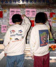 FREAK'S STORE（フリークスストア）の「COFFEE DUMBO/コーヒーダンボ UFO SWEAT/バックプリント クルーネック スウェット（スウェット）」