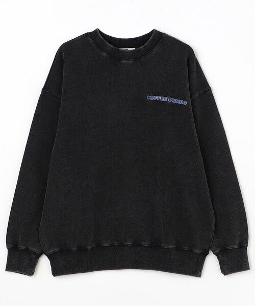 FREAK'S STORE(フリークスストア)の「COFFEE DUMBO/コーヒーダンボ UFO SWEAT/バックプリント クルーネック スウェット(スウェット・メンズ・ブラック/ホワイト・MEDIUM/LARGE/X-LARGE)」の16枚目の写真