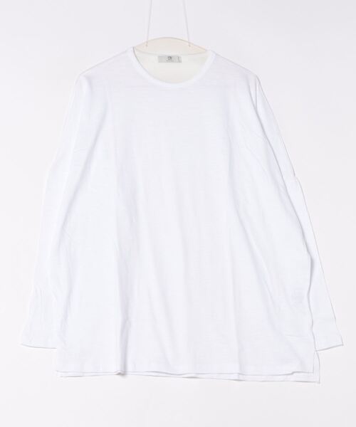 a.p.o.v.（エーピーオービー）の「a.p.o.v. オーバーサイズウォッシュスラブカットソー（Tシャツ/カットソー・メンズ・ホワイト/ブラック/グレー/イエロー/ピンク/カーキ/オレンジ/アイボリー/ターコイズブルー/ブルー/レッド/マスタード・ONESIZE）」の17枚目の写真