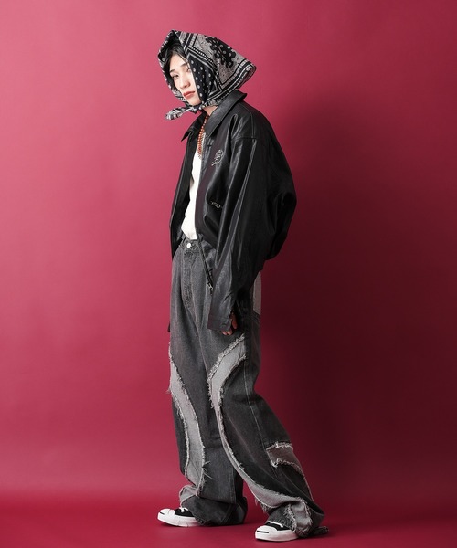 a.p.o.v.（エーピーオービー）の「a.p.o.v. オーバーサイズウォッシュスラブカットソー（Tシャツ/カットソー・メンズ・ホワイト/ブラック/グレー/イエロー/ピンク/カーキ/オレンジ/アイボリー/ターコイズブルー/ブルー/レッド/マスタード・ONESIZE）」の19枚目の写真