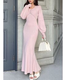 RESEXXY | レイヤードマーメイドニットワンピース(ワンピース)