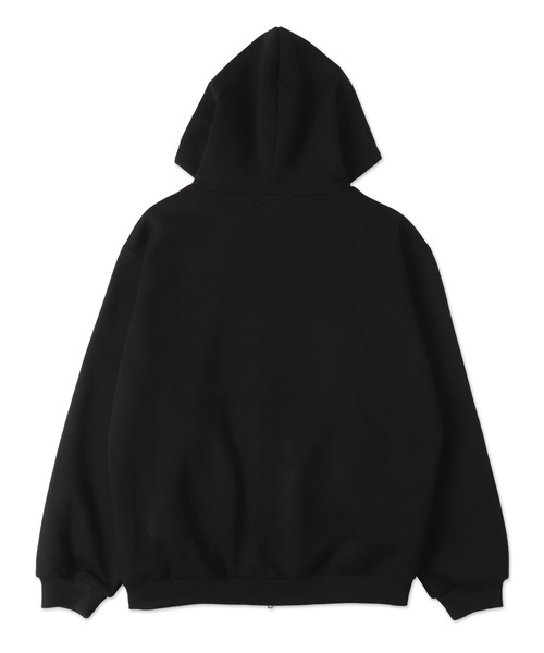 Figments（フィグメンツ）の「裏起毛ダブルZIPビッグパーカー（パーカー・レディース・ブラック/グレー・LARGE/X-LARGE）」の22枚目の写真