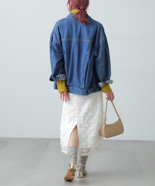 FREE'S MART（フリーズマート）の「鹿の子編みハイネックニット（ニット/セーター・レディース・ブルー系その他/イエロー/ホワイト/グレー・FREE）」の22枚目の写真