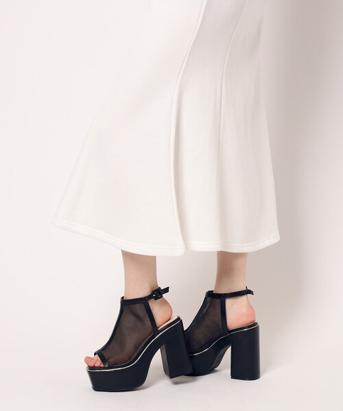 ESPERANZA(エスペランサ)の「【ラク盛り/サンダル】リピーター続出/脚長美脚 厚底ストラップサンダル(サンダル・レディース・アイボリー/ブラック系8/グレー系4/アイボリー系8/ブラック・LL/S/M/L)」の15枚目の写真