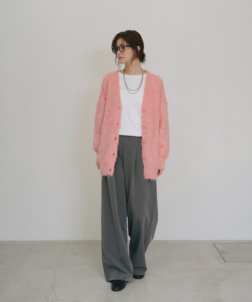 model：H166　着用サイズ：F