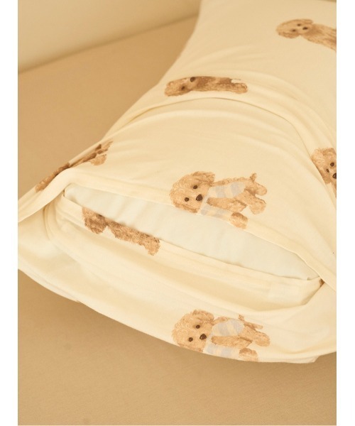 セール】【Sleep】トイプードル柄2点セット（セミダブル）（寝具