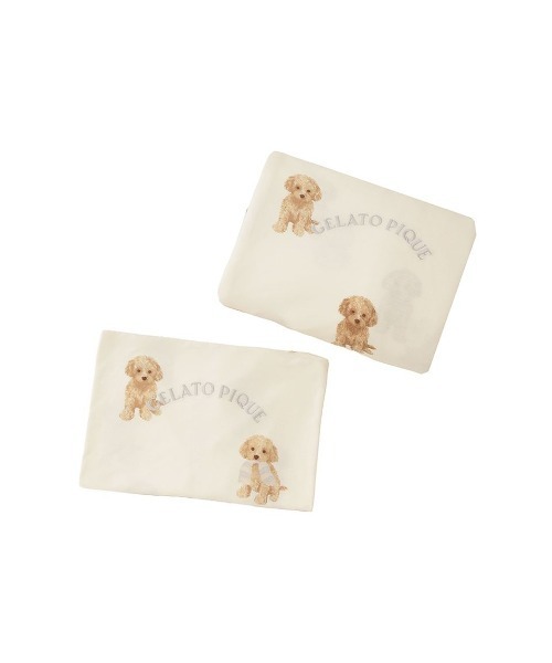 セール】【Sleep】トイプードル柄2点セット（セミダブル）（寝具