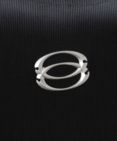 Figments(フィグメンツ)の「フェード加工メタルパッチプルオーバー(Tシャツ/カットソー・レディース・ブラック/ホワイト・FREE)」の13枚目の写真